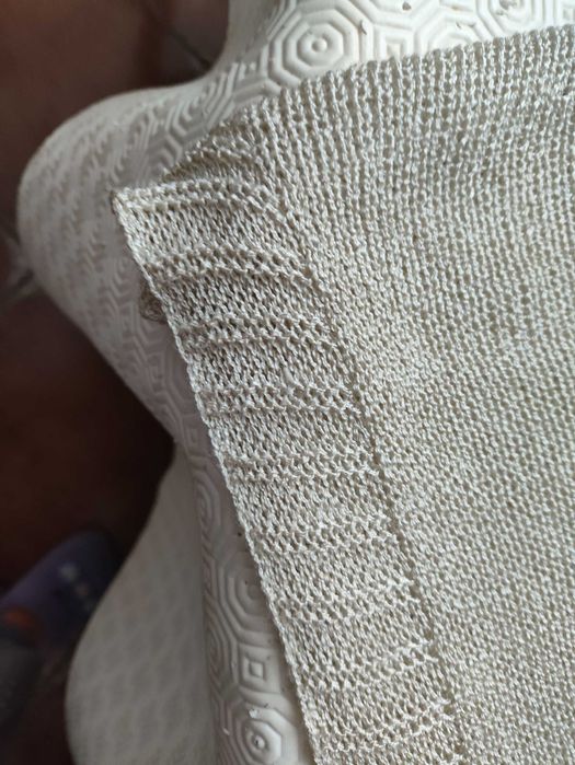 Camisola Malha Bege Tamanho S/M - Nova