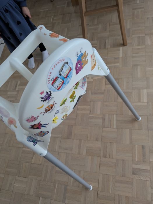 Podnóżek do fotelika Ikea antilop, krzesełko gratis