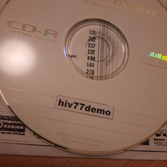 HIV77 demo - BRK - Jarecki - hip hop CD