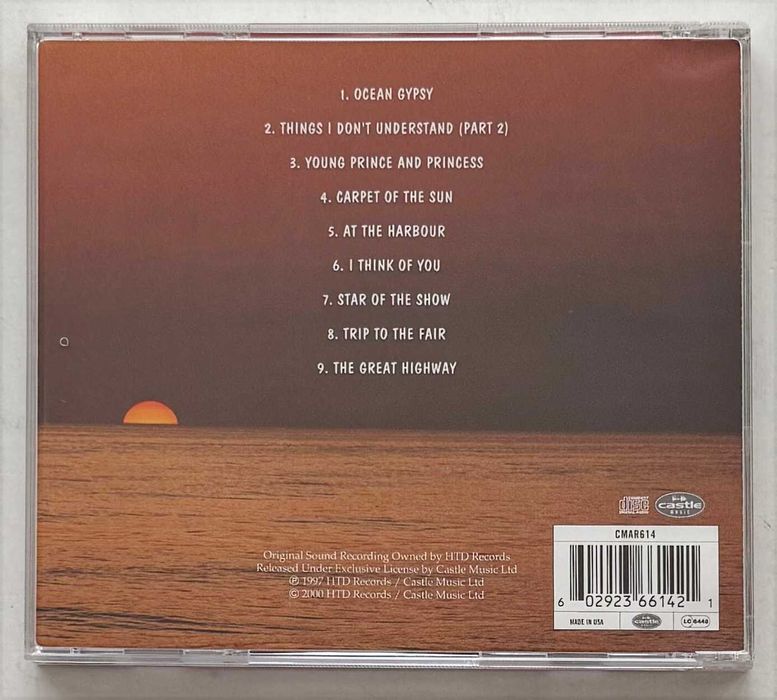 CD_Renaissance, Ocean Gypsy. Como novo.