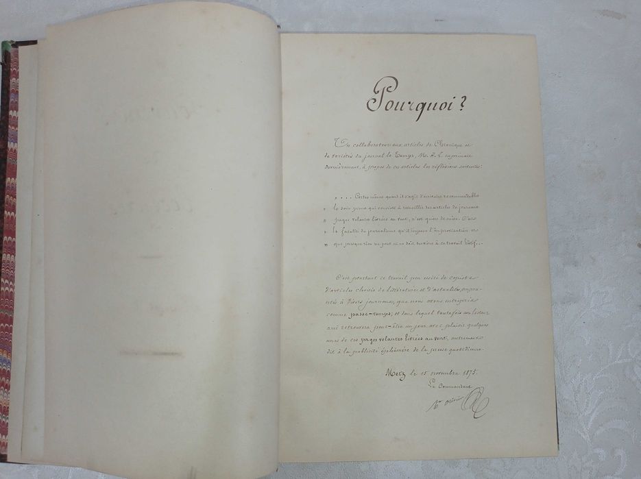 Souvenirs de lectures - A. Olivier - 1875 - Premier Volume