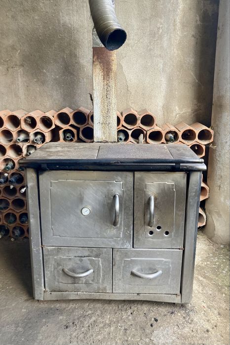 Forno a lenha usado