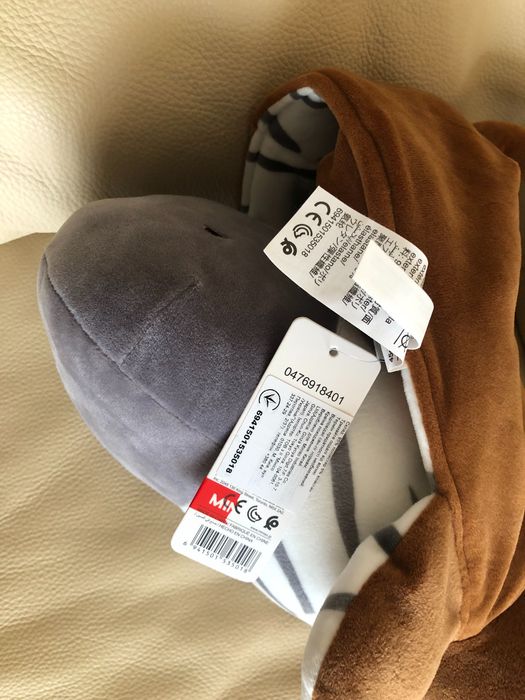 Miniso зебра обезьяна игрушка плюшевая мавпа іграшка м‘яка