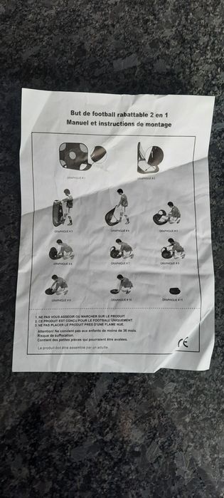 Bramka piłkarska treningowa przenosna