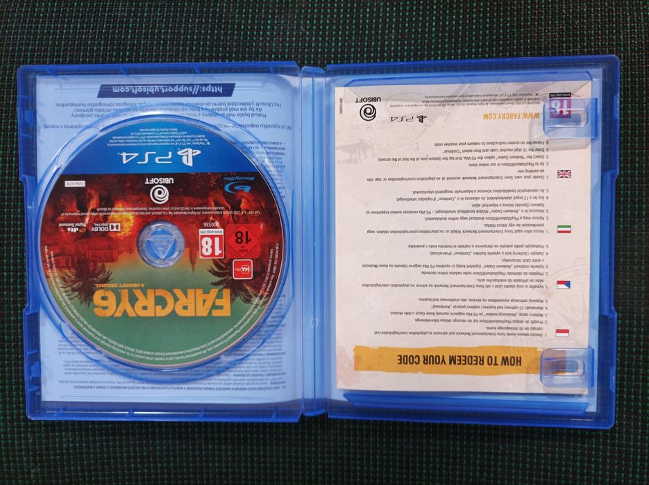 Gra farcry 6 far cry ps4 pl ps5