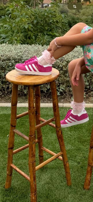 Кроссовки розовые gazelle оригинал