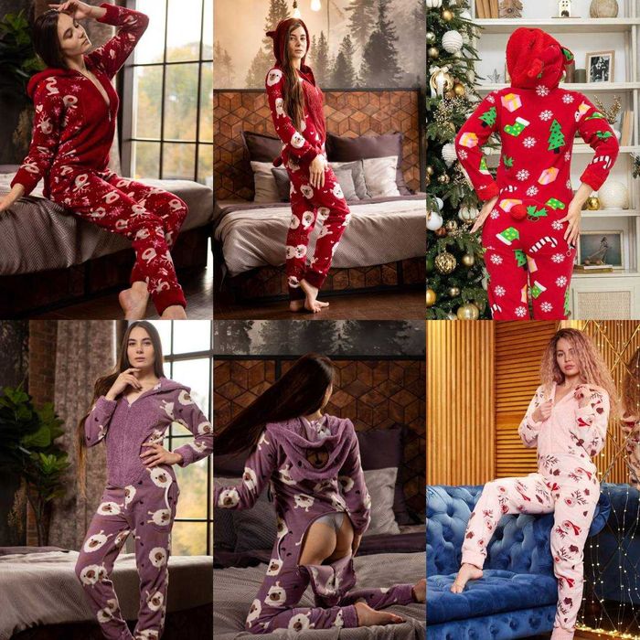 Тепла Жіноча піжама Кігуруми Кигуруми попожама Подарунок/Подарок