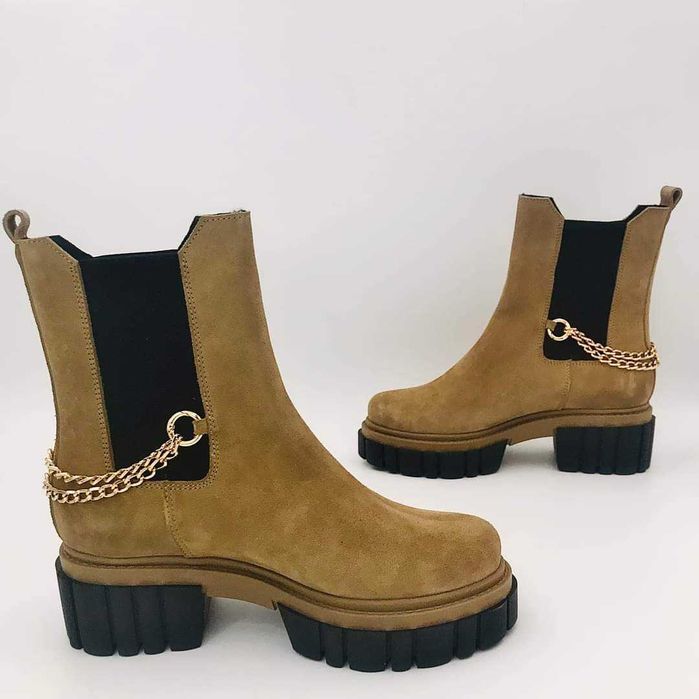 botki skórzane Nozir