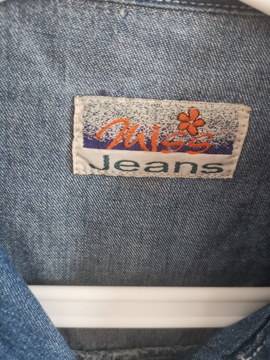 Jeansowa dżinsowa sukienka miss jeans szmizjerka rozm. 36 S
