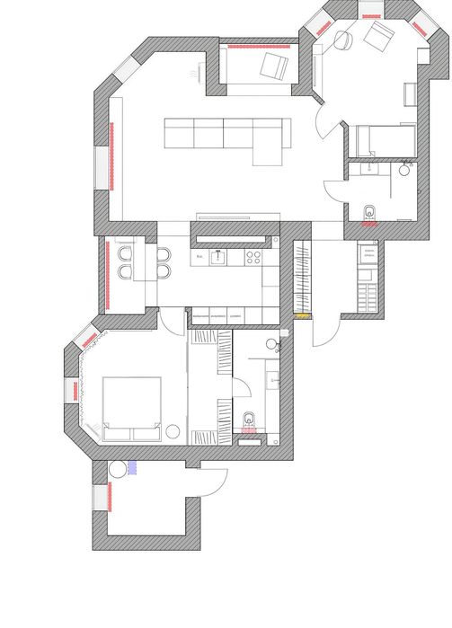 118тыс.$‼️ПРОДАЖА‼️3к квартира 115 м² ЖК Сокольники/ Дизайнерский ремонт