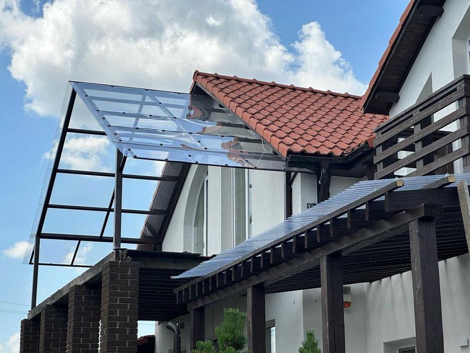 Металоконструкції під ключ (Сходи_Ворота_Хвіртка_Навіс_Перила_Балкон)