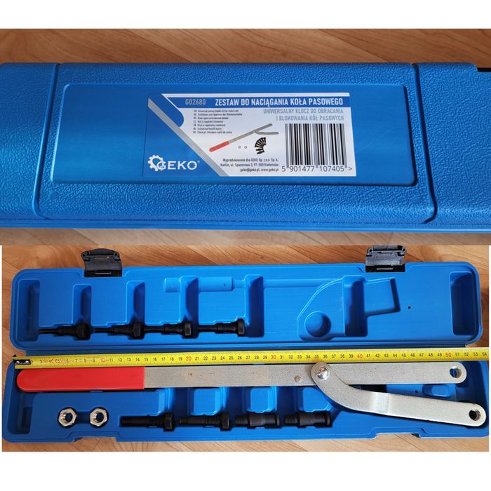 Съемник пружин клапанов для двигателей 8V 12V 16V 24V GEKO 02573