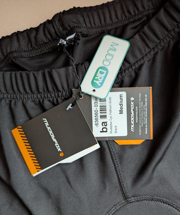 Велосипедні шорти muddyfox (m) нові чоловічі оригінал чорні