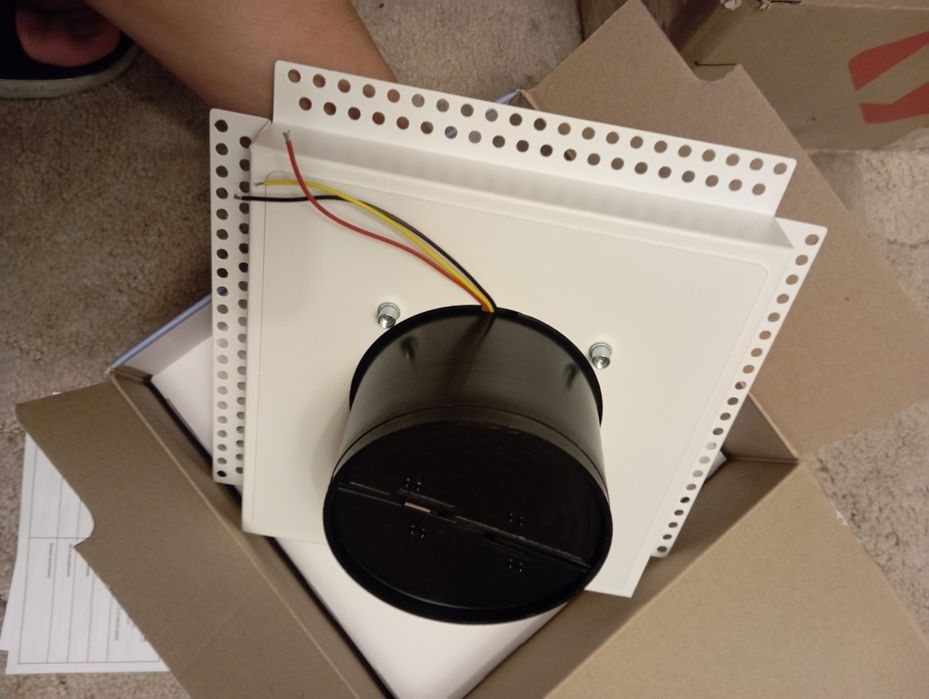 Вентилятор прихованого монтажу