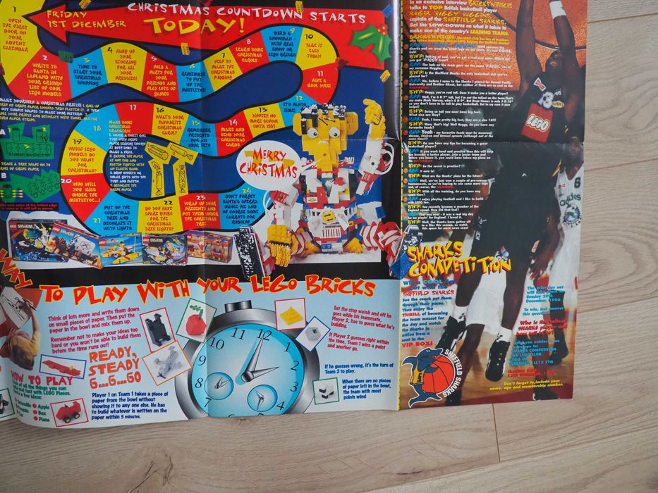 Lego duży pakat rzadki western space castle