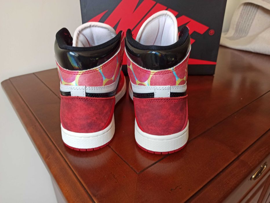 (r. 36) Nike Jordan 1 High OG Spider-Man Across the Spider DV1748,-601