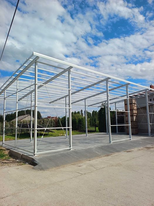 wiata rolnicza magazyn zadaszenie garaż 18x10x5