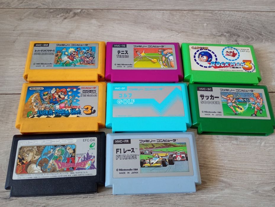 Kartridże Famicom