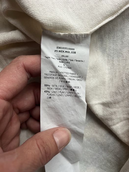 Топ футболка шовк льон max mara