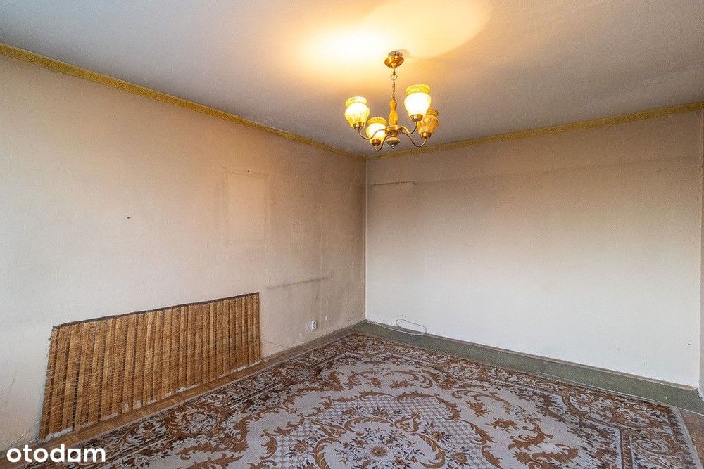 2 pokoje z balkonem na Bałutach – pod remont