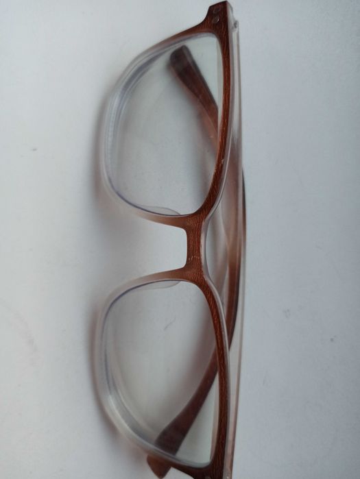 Brązowe klasyczne okulary -3 oprawki nowe