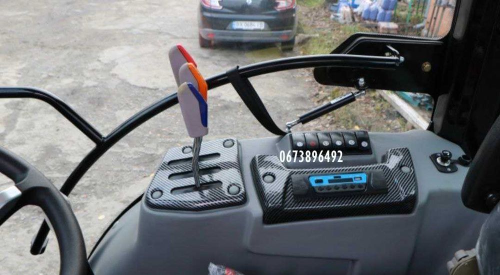 Мінітрактор ДМТЗ 404 XC Широка гума Кондиціонер Реверс Дводиск зчепл.