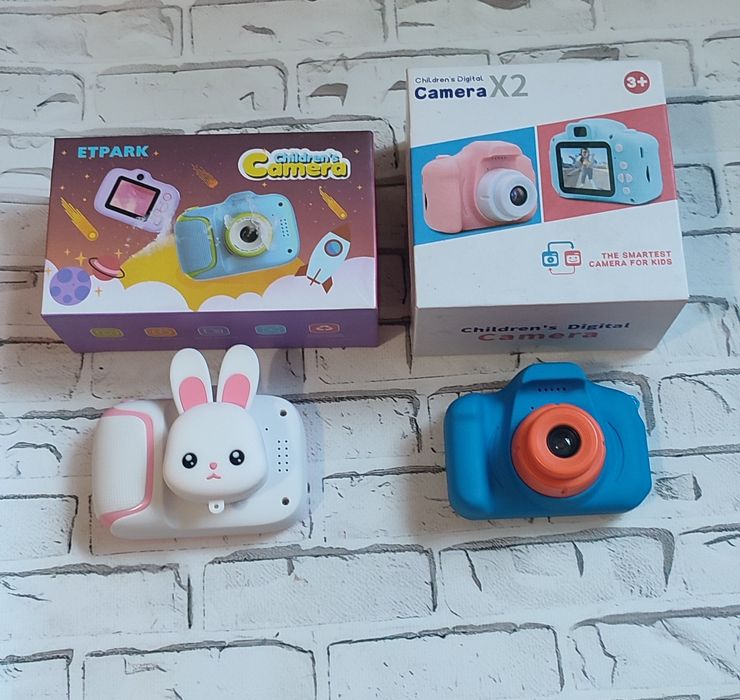 Дитяча фотокамера +селфі 2 види