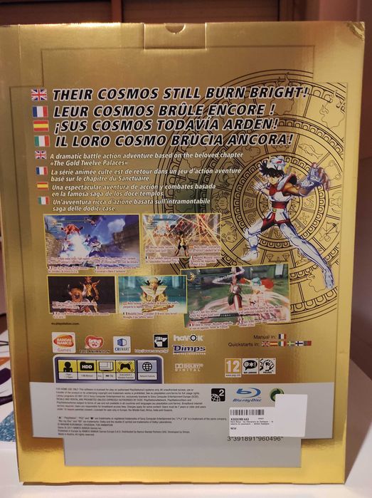 Saint Seiya Head Gear Collector's Edition Ps3