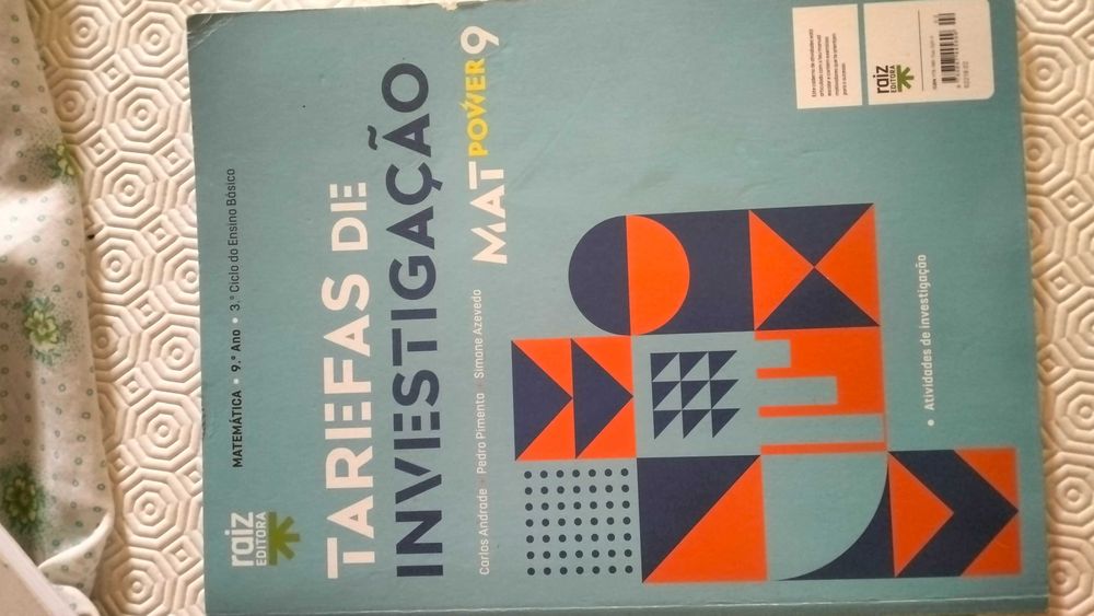 Caderno de atividades de matemática 9⁰ ano