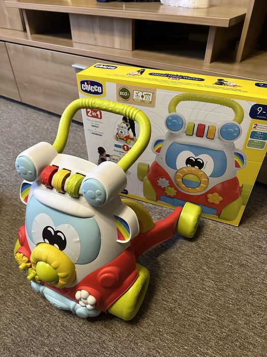 Іграшка-ходунки каталка 2 в 1 Eco+ "Happy Hippy Walker"