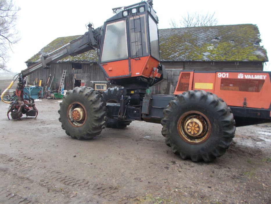 harvester valmet 901 kombajn zrębowy