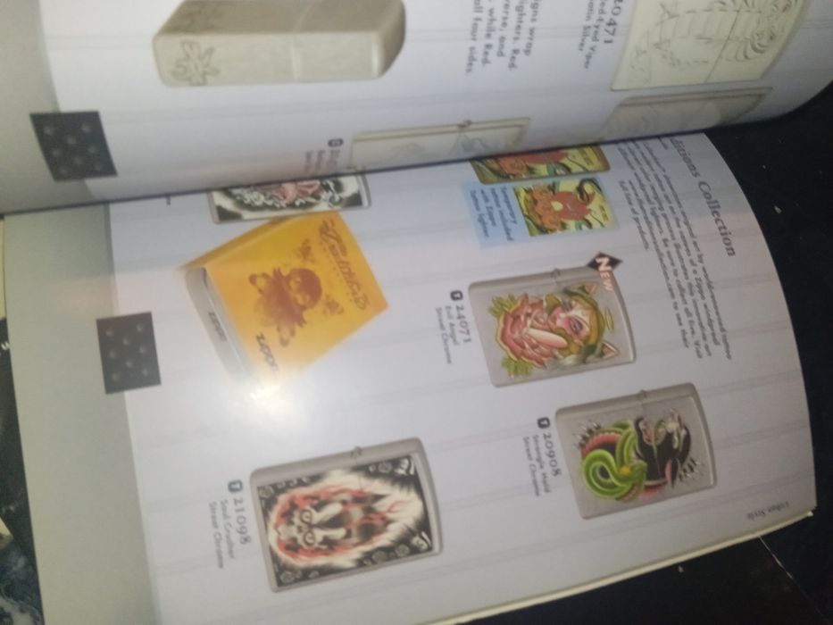 Revista Zippo isqueiros