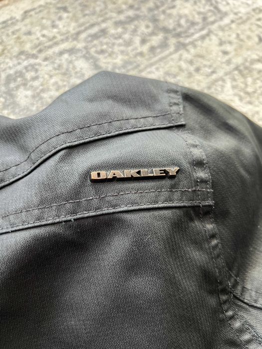 Vintage kurtka Oakley w stylu motocyklowym – męska S