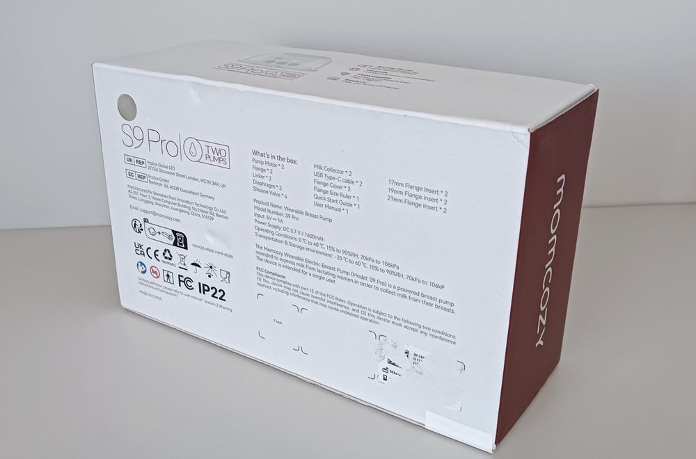 Молоковідсмоктувач Momcozy S9 pro