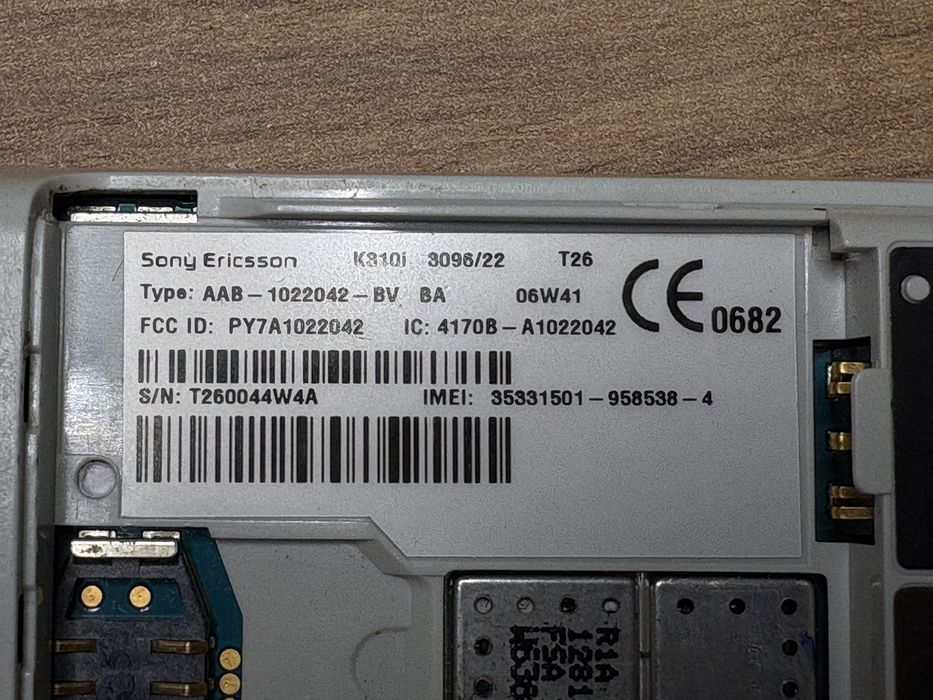 Sony Ericsson K310i