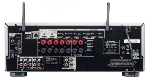 Pioneer vsx 934 cinza