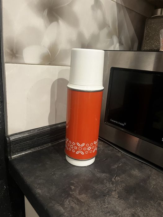 Termos z szklanym wkladem 0,5 litra z PRL