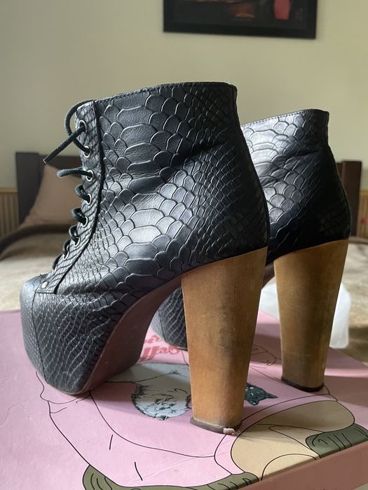 Оригинальные кожаные ботильоны jeffrey campbell, р. 37