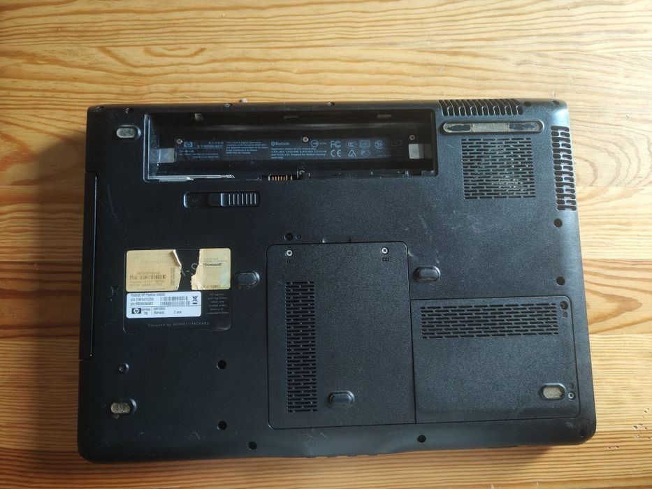 Laptop HP uszkodzony