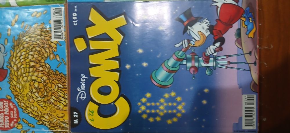 Livros Comix da Disney