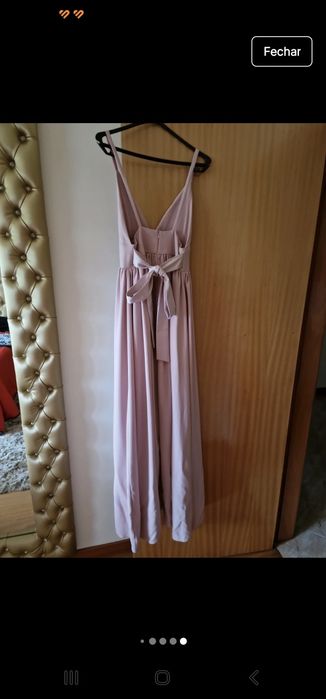 Vestido Rosa Seco