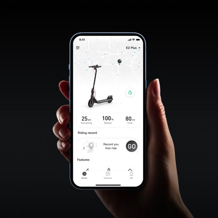 Trotinete Elétrica Ninebot até 25km, E2+ V2