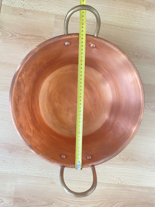 Conjunto de Tachos / Alguidares em Cobre