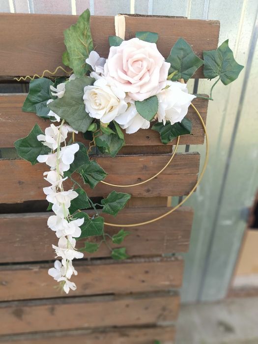 Koła , dekoracja posesji.