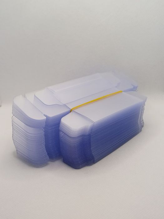 50x przezroczyste pudelka protektor do ekpozycji i ochrony modeli