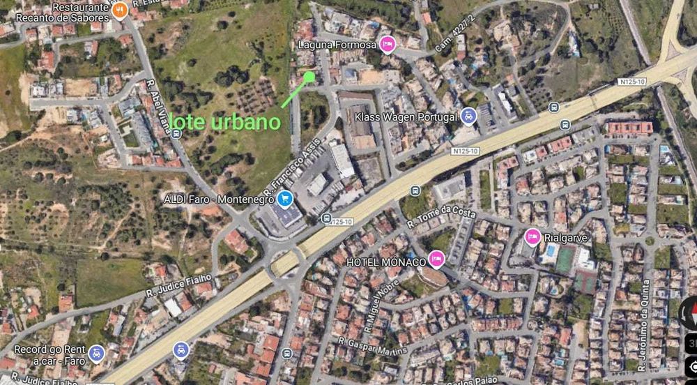 Lote de terreno nas Gambelas, Faro