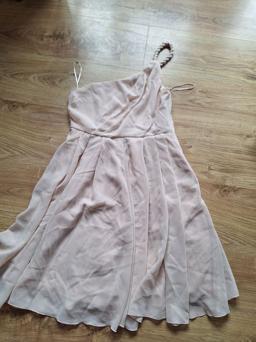 Sukienka H&M zwiewna wesele komunia chrzest koktajlowa