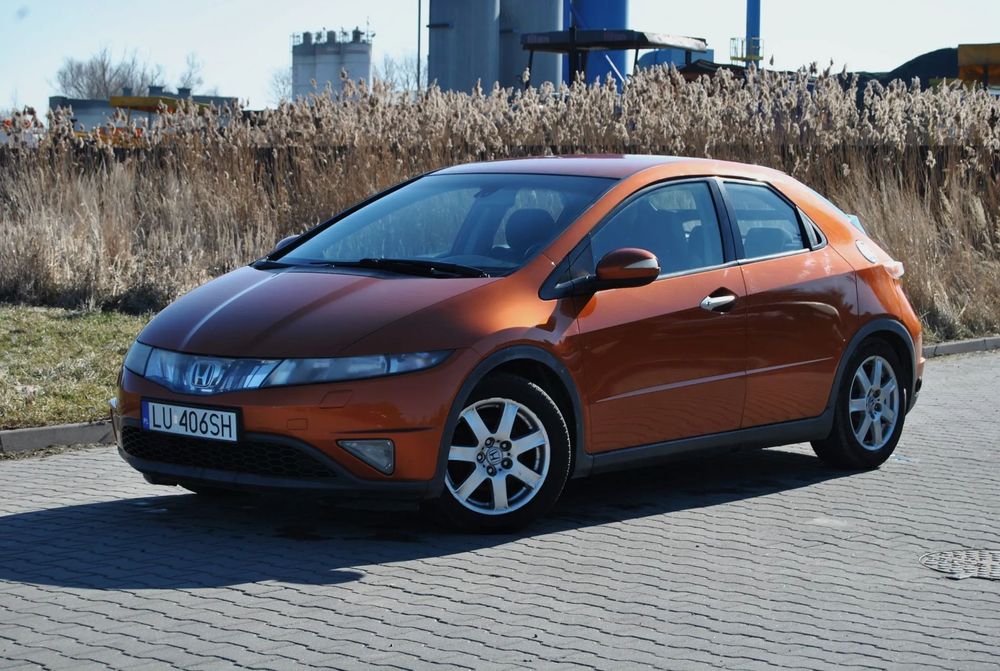 Honda Civic GWARANCJA, 2008r, 1.4 Benzyna+LPG, Niski przebieg, Nowe sprzęgło !!!