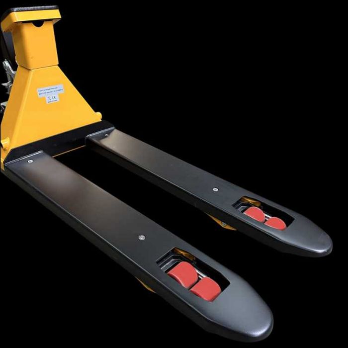 Wózek Ręczny Paletowy Paletowy z Wagą Magazynowy Paleciak 2t Nowy