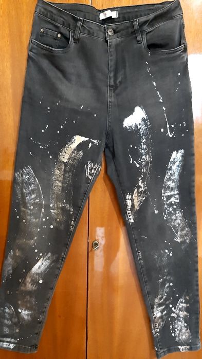 Джинси Турція  з переливом фольги